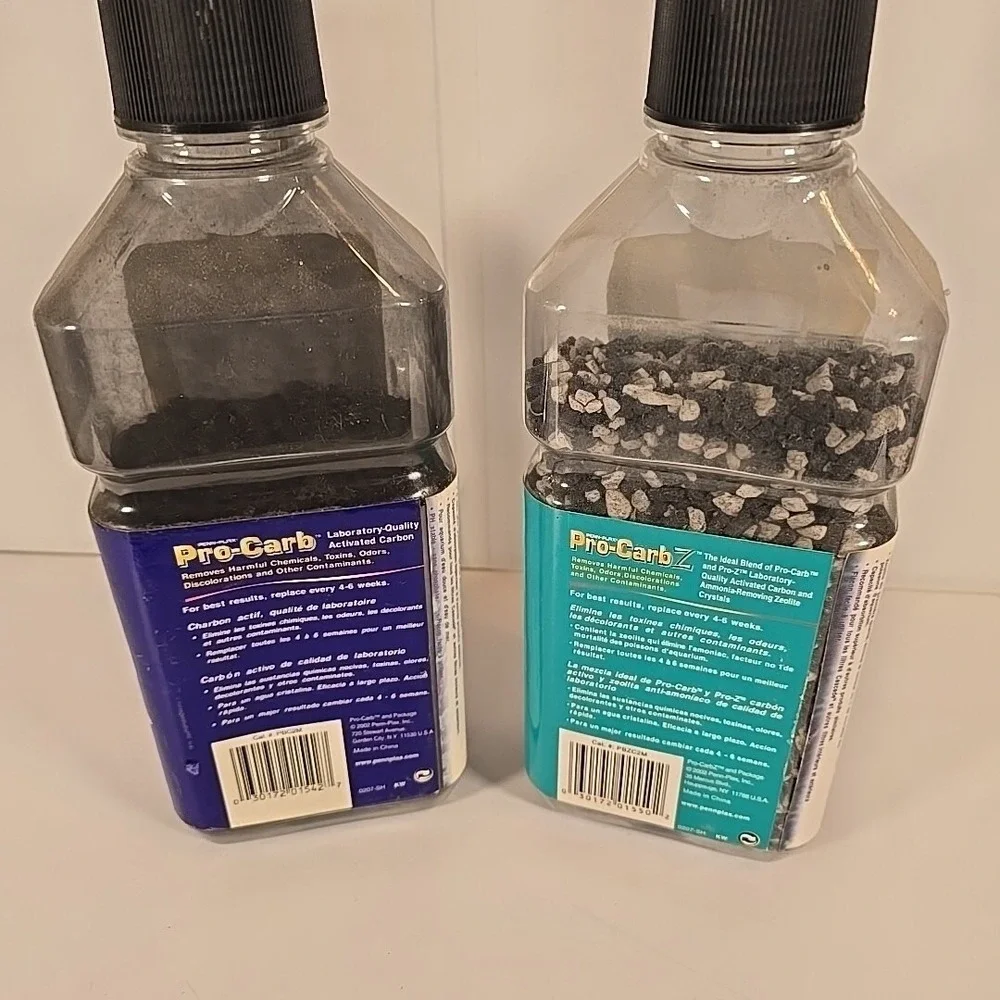 Penn-Plax Pro-Carb & Pro-CarbZ Contains Activated Carbon and Zeolite Part Bottle